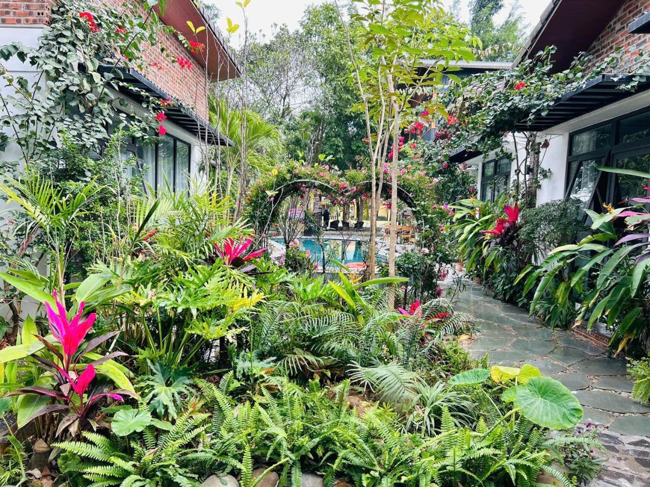 Готель Tam Coc Boutique Garden Ніньбінь Екстер'єр фото
